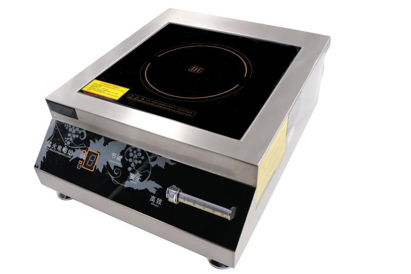 405*500*190mm 5KW 220V 50HZ Commercial Induction Cookers