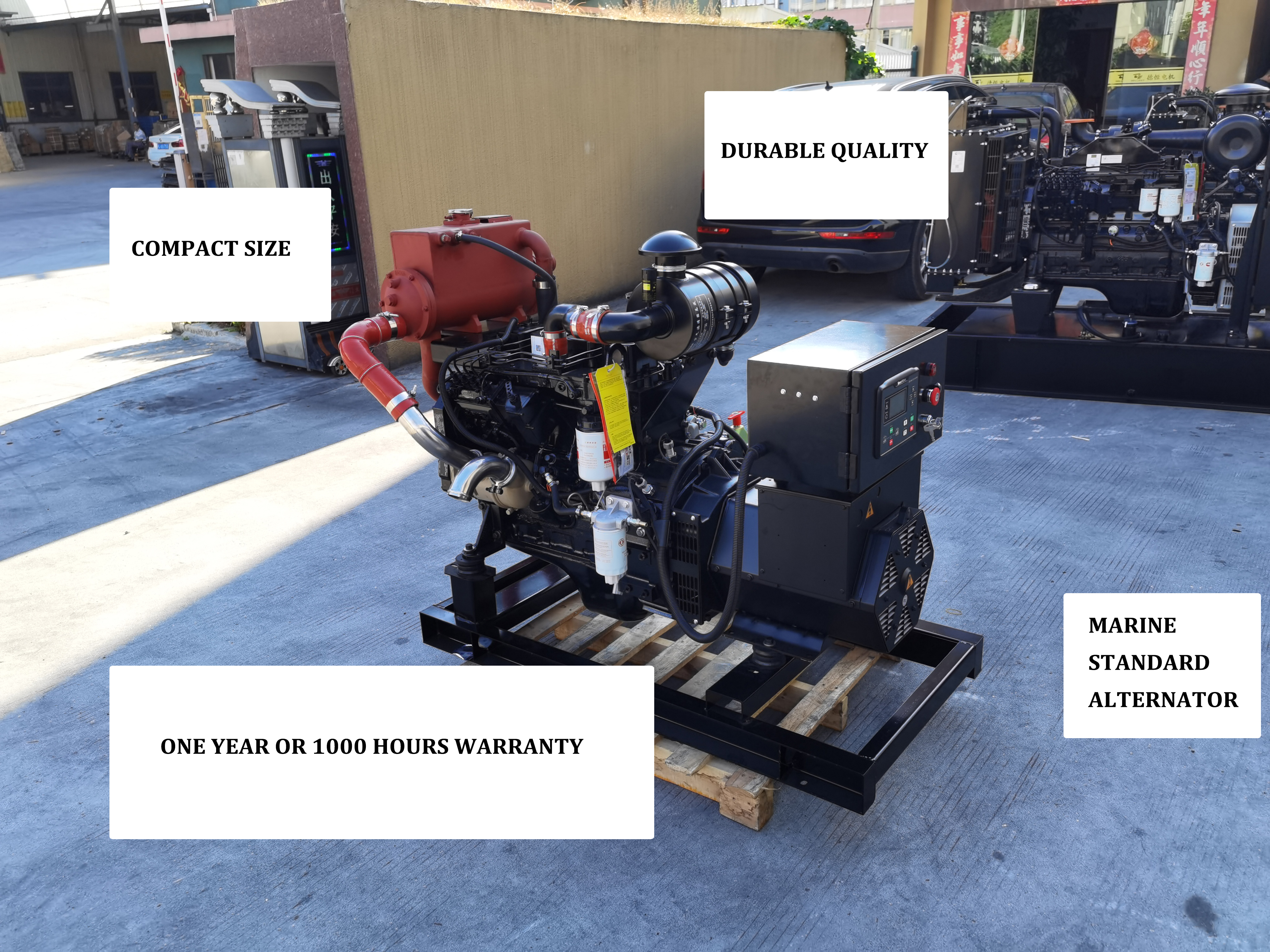 Marine generator 15kW 20kW 25kW 30kW