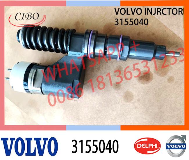 3155040 8113409 BEBE4B12001 BEBE4B12004 EUI Electric Unit FH12 FM12 Euro 2 Engine Diesel Fuel Injector For VOL