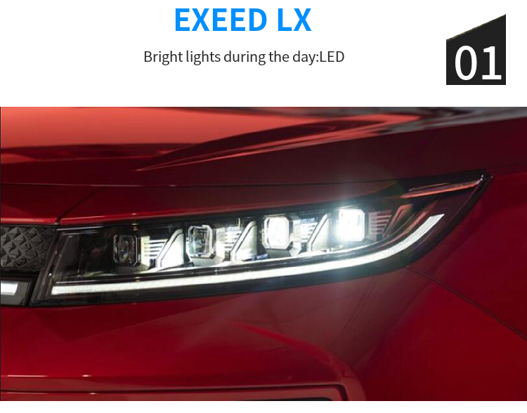 R16 Tires 2024 EXEED Rx PHEV Yaoguang STELLAR Alkaid AtlantiX Zhuifeng ET vx txl 0km Used Cars Exeed TX for Russia and Kazakhstan