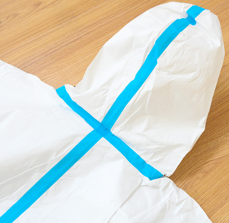 Disinfect Bio Security Type 4 Disposable Coveralls 65g SF Microporous Suit For Men Women