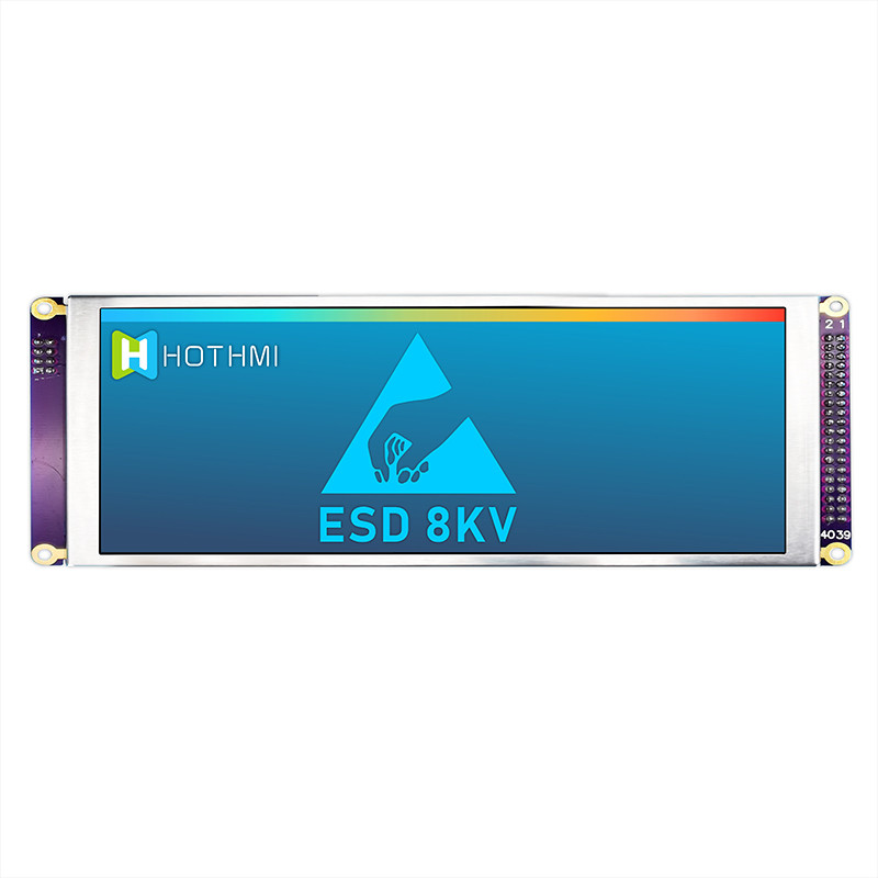 7.84 Inch Bar Style IPS TFT LCD Display 1280x400 MCU For Car Monitor