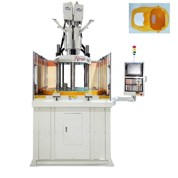Vertical Double Color Injection Molding Machine 120Ton Used For Two-Color Toy Shell