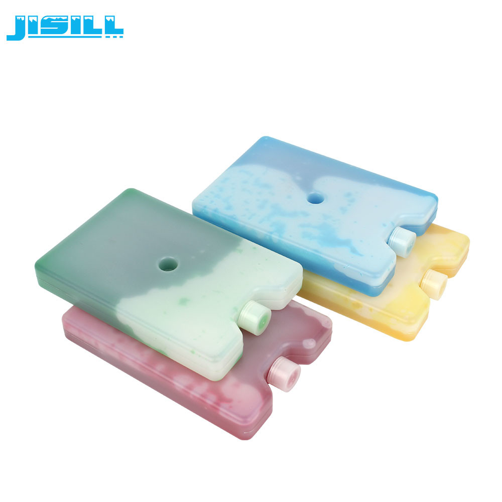 Food Grade Customizable Plastic Reusable Ice Packs 15x10x2cm Easy To Clean