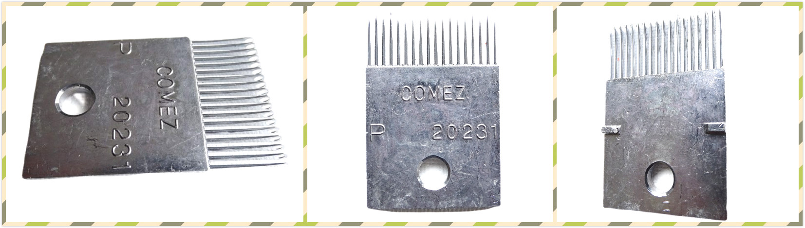 DAHU DH 750 SL Knitting Machine Spare Parts Lace Pipe 10 Guage Warp Knitting Needles