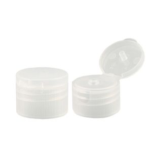 China Ribbed Surface Cosmetic Bottle Caps Plastic PP Shampoo Bottle Cap on sale