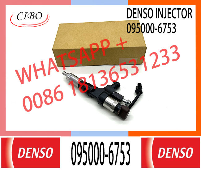 diesel common rail injector 095000-6602 095000-6753 095000-6811 for H-INO J08C J08E 500 Series 23670-E0040 23670-E0030