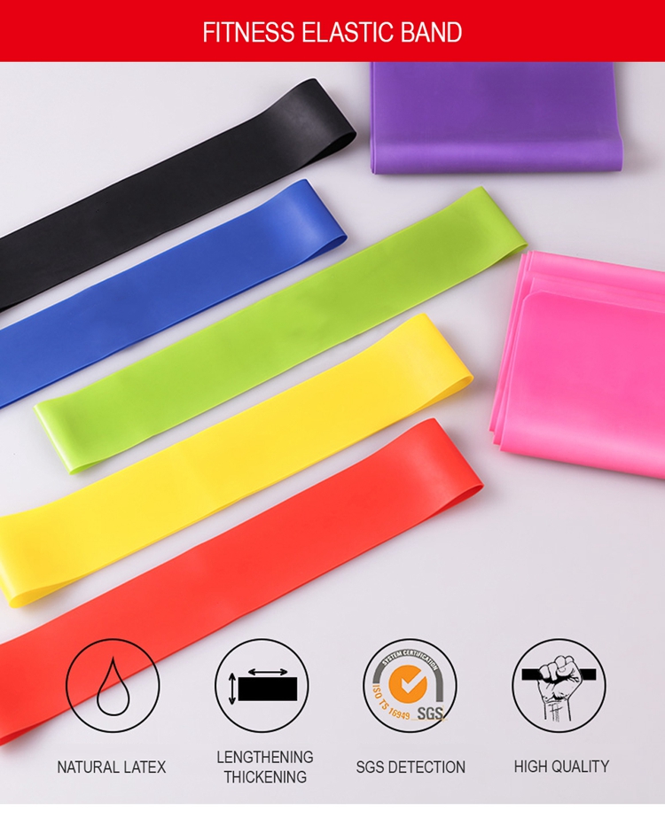 40lbs TPE Fitness Stretch Bands Exercises For Buttocks