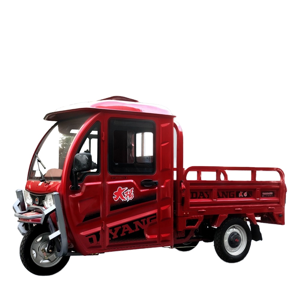Electric Cargo Tricycle Motorized Tricycles 3 Wheel DY3-150 with Max Speed of 45km/h