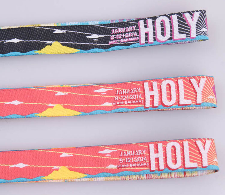 Gifts DIY Custom Printed Security Wristbands For Events YDWB-001