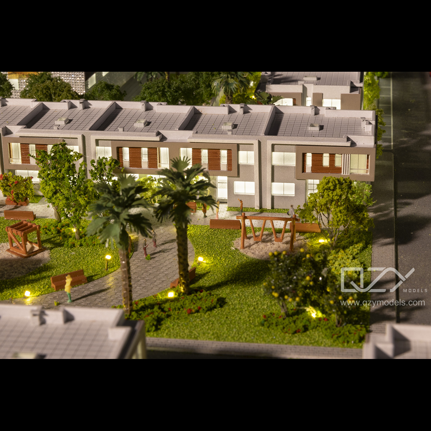 Villa model - Morocco LESS TOURS BALZAC SA - 1:250 Ocean Villas-Residencial