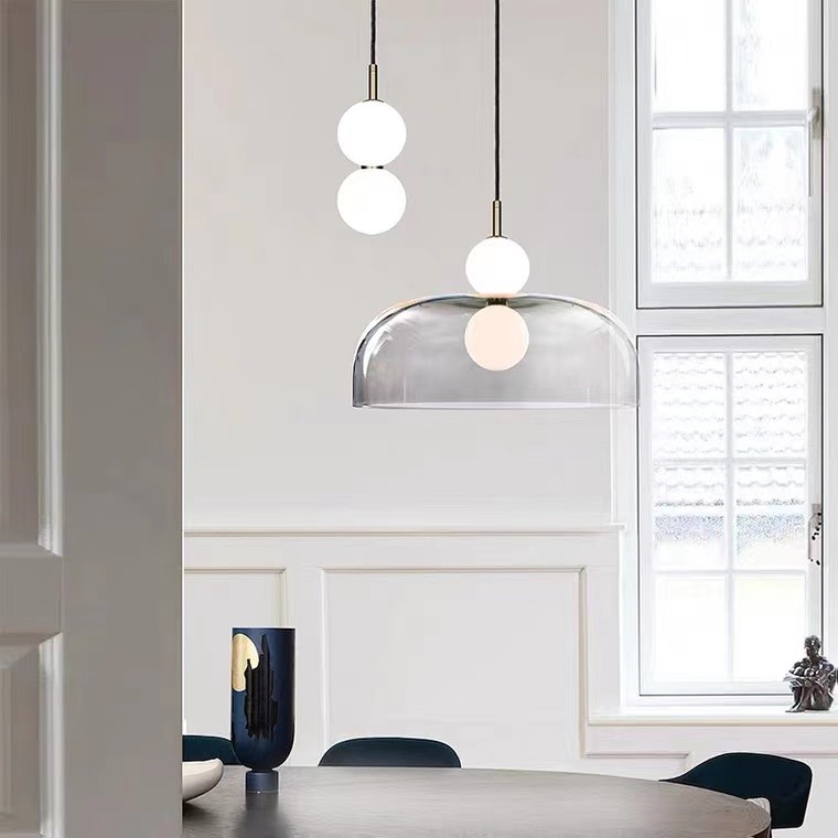 MODERN WHOLESALE LED GLASS BALL PENDANT LAMP