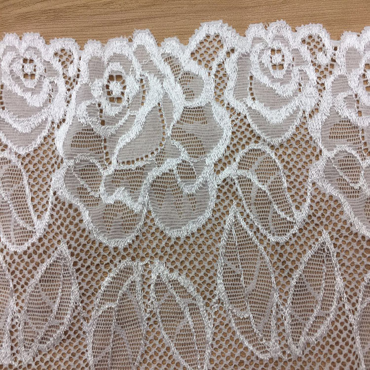 18cm wide 2017 New Fashion Lace Border/ underwear cotton lace edge in Ivory Color
