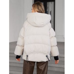 Thickened Womens Down Coat Oversize White Puffer Coat Womens