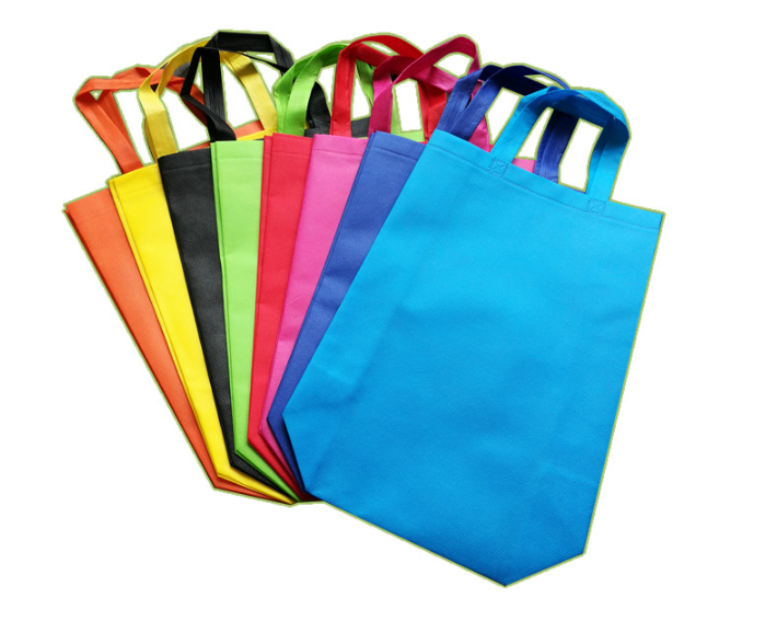2020 new ECO Friendly non woven fabric folded shopping bag reusable women hand shopping bag grocery bag