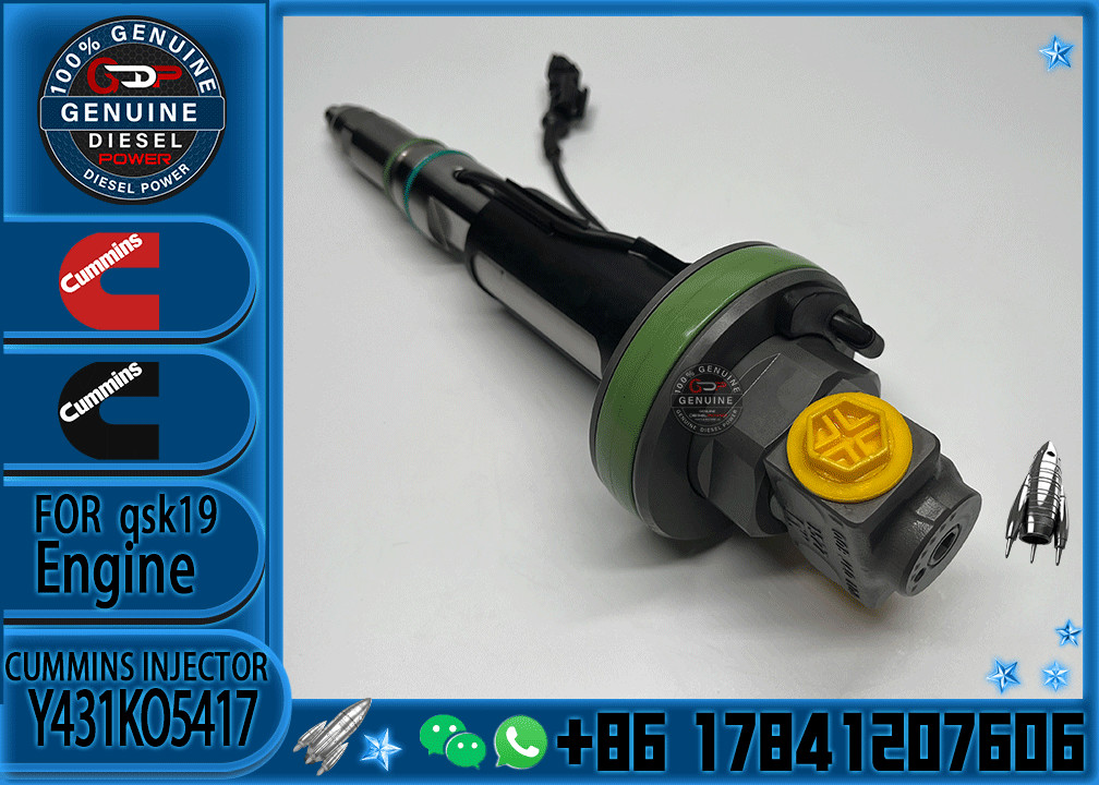 Diesel Engine Injector QSK19 Fuel Injector Y431K05417 4955525 Y431K05248 Y431K05558 FOR C-UMMINS Y431KO5417