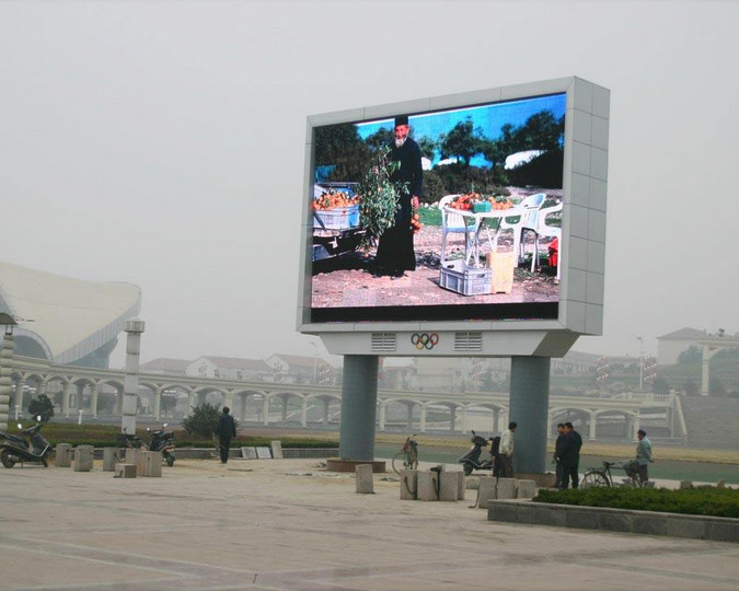 City center Indoor LED Displays commercial advertising 16mm pixel / P16 led video display