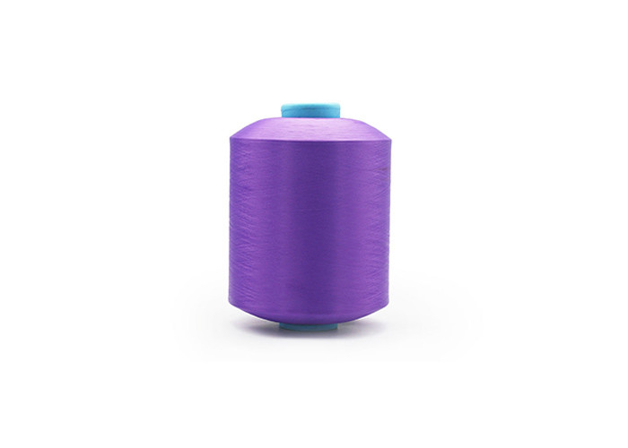 Popular Dyed Polyester Drawn Textured Yarn 100% DTY TBR Dope Weaving Use