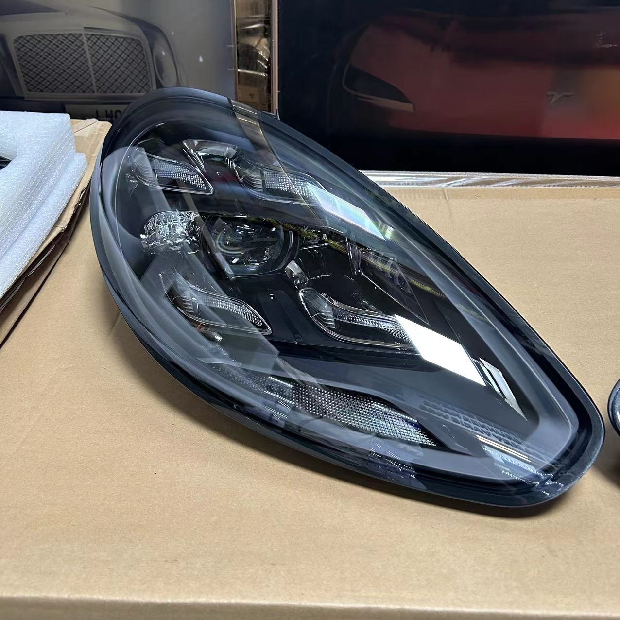 Porsche Paramera 970 To 971 Plastic Bumper Upgrade Kit Led Taillights And Headlights