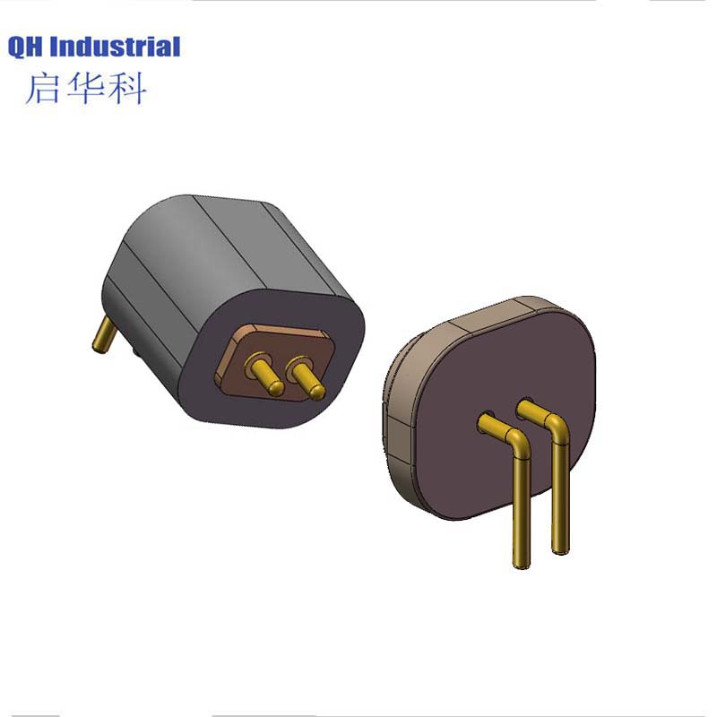 2Pin Spring Force Smart Watch Double Ends Pogo Pin Pogo Pin Charging Connector Plating Ni Pcb Dip Magnetic Pogo Pin  