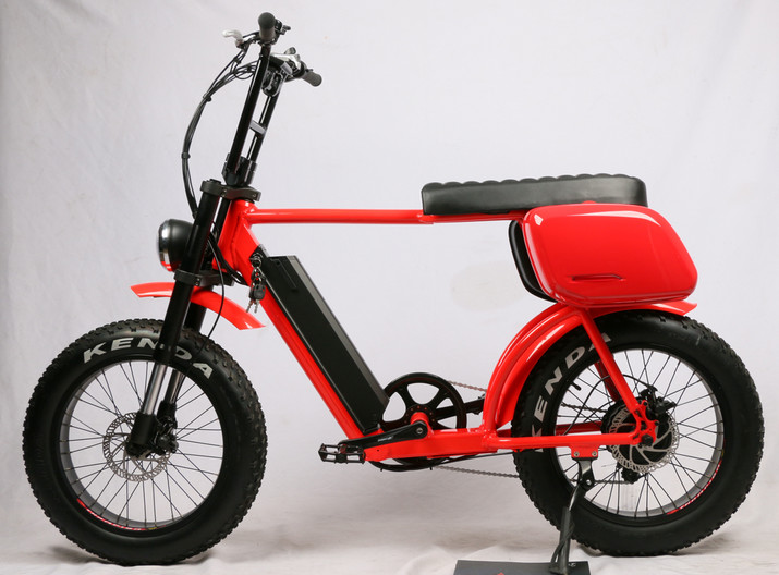 48V 750W New design 2022 Electric Fat Tire Bike , Electric Fat Tire Bicycle EN15194