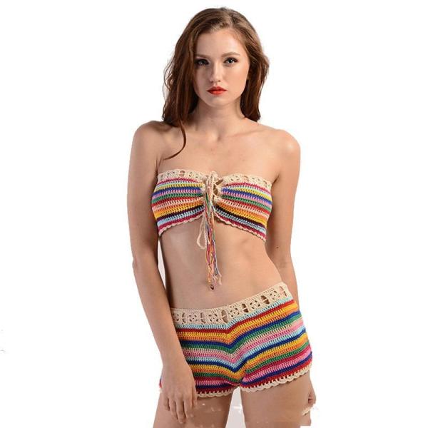Niris Lingerie Wholesale Crochet Bikini Manufacturer Custom Crochet Fabric Sexy