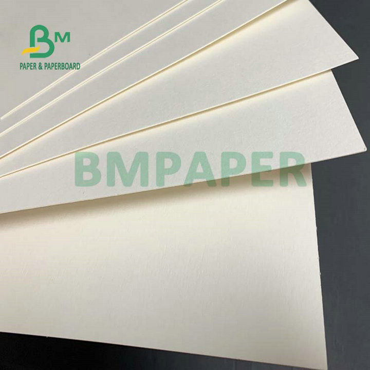 0.4mm 0.6mm 0.9mm White Uncoated Absorbent Paperboard For Making Hotel Coaster 