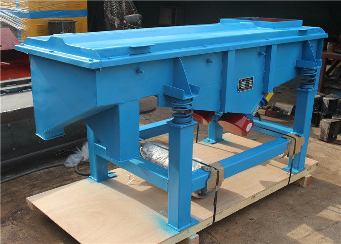 Carbon Steel Cement Powder 1500×4000 Linear Vibrating Screen