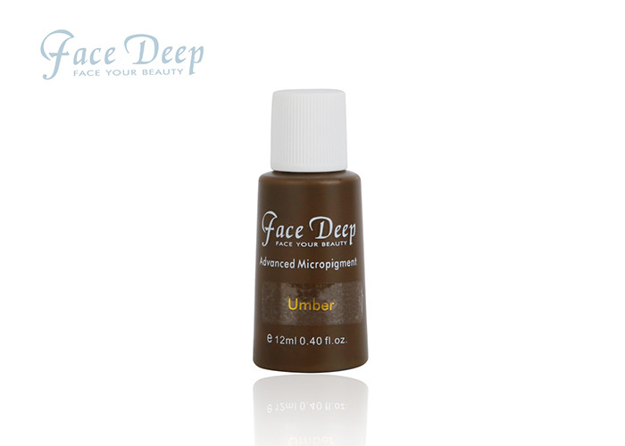 Face Deep Ink Permanent Makeup Pigment Semi Cream for Microblading and Shading 12 Ml