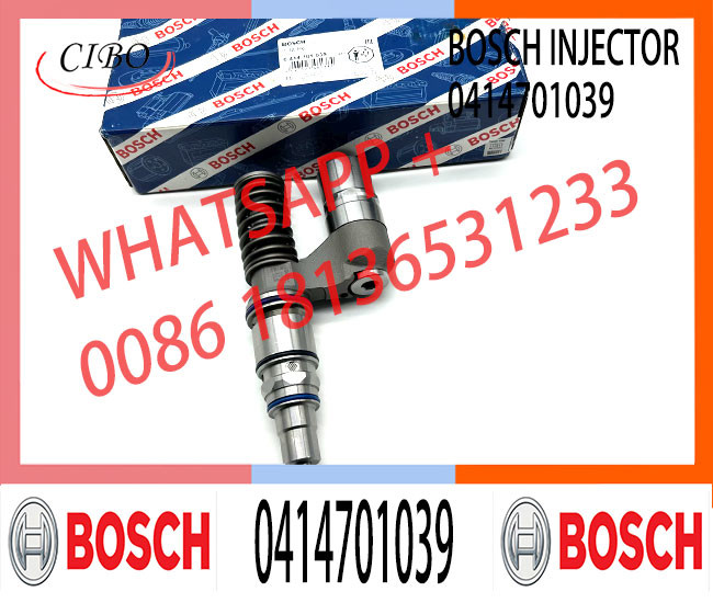 Fuel injector 0414701038 0414701039 0414701063 for SCANIA Injector R500 1548472 1766553 1539350