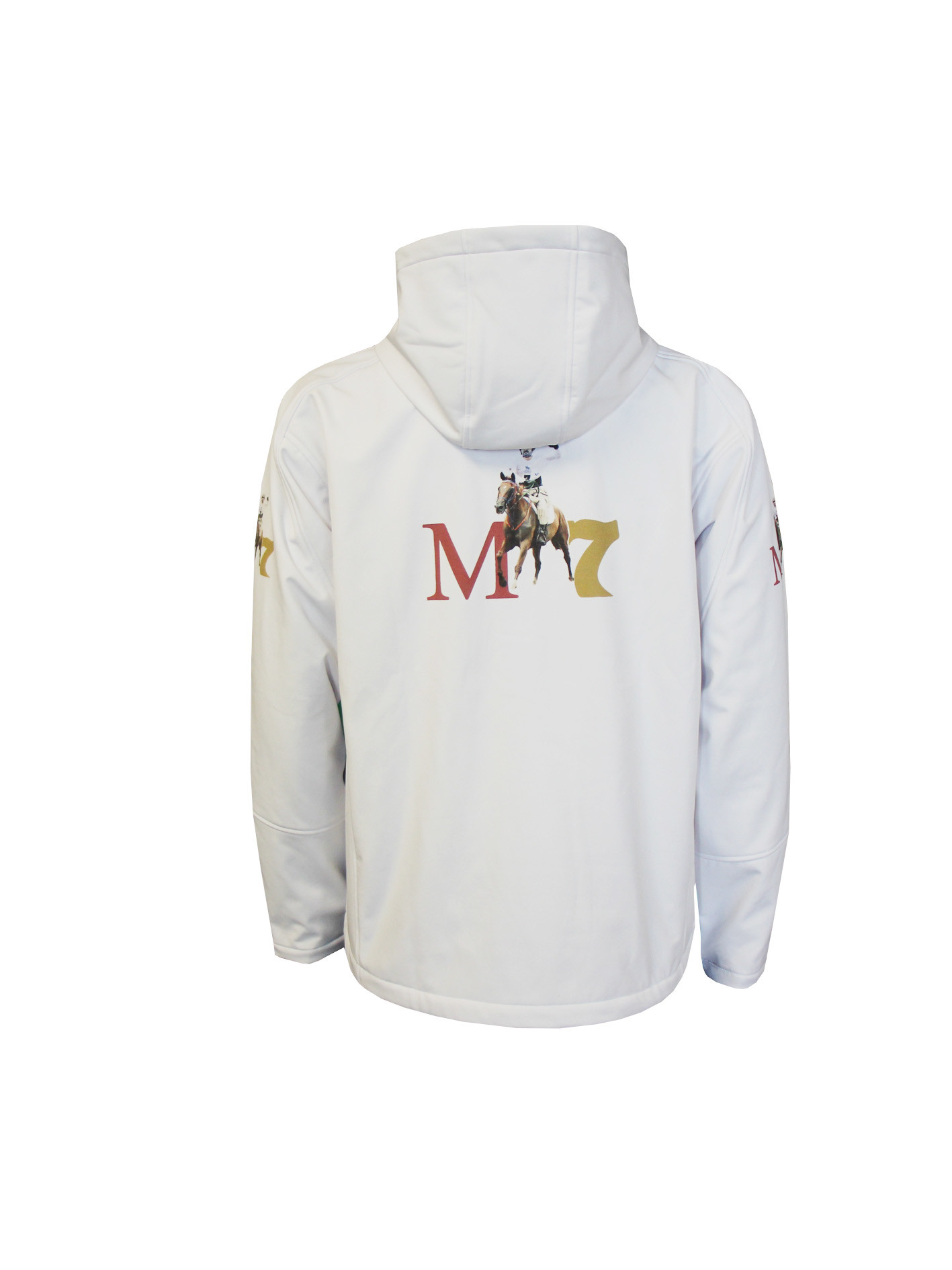 413G Fall & Winter Jacket Fleece Lined Hooded Jacket With Sublimation Printing