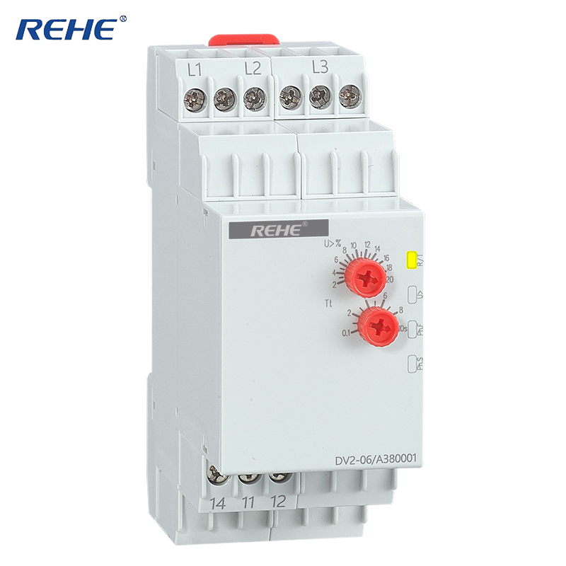 DV2-06 50-60Hz 3 Phase Voltage Monitor Relay with Supply 380 to 415V