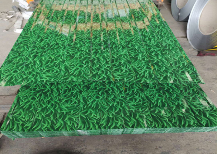 PPGL Color Coated Corrugated Zinc Roofing Sheets AZ100 S320GD 0.85mm