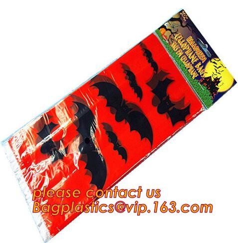 Halloween Tote Bag Kids Pumpkin Bat Ghost Spider Gift Bags Halloween Props Children Toys Trick Treat Candy Bag bagease