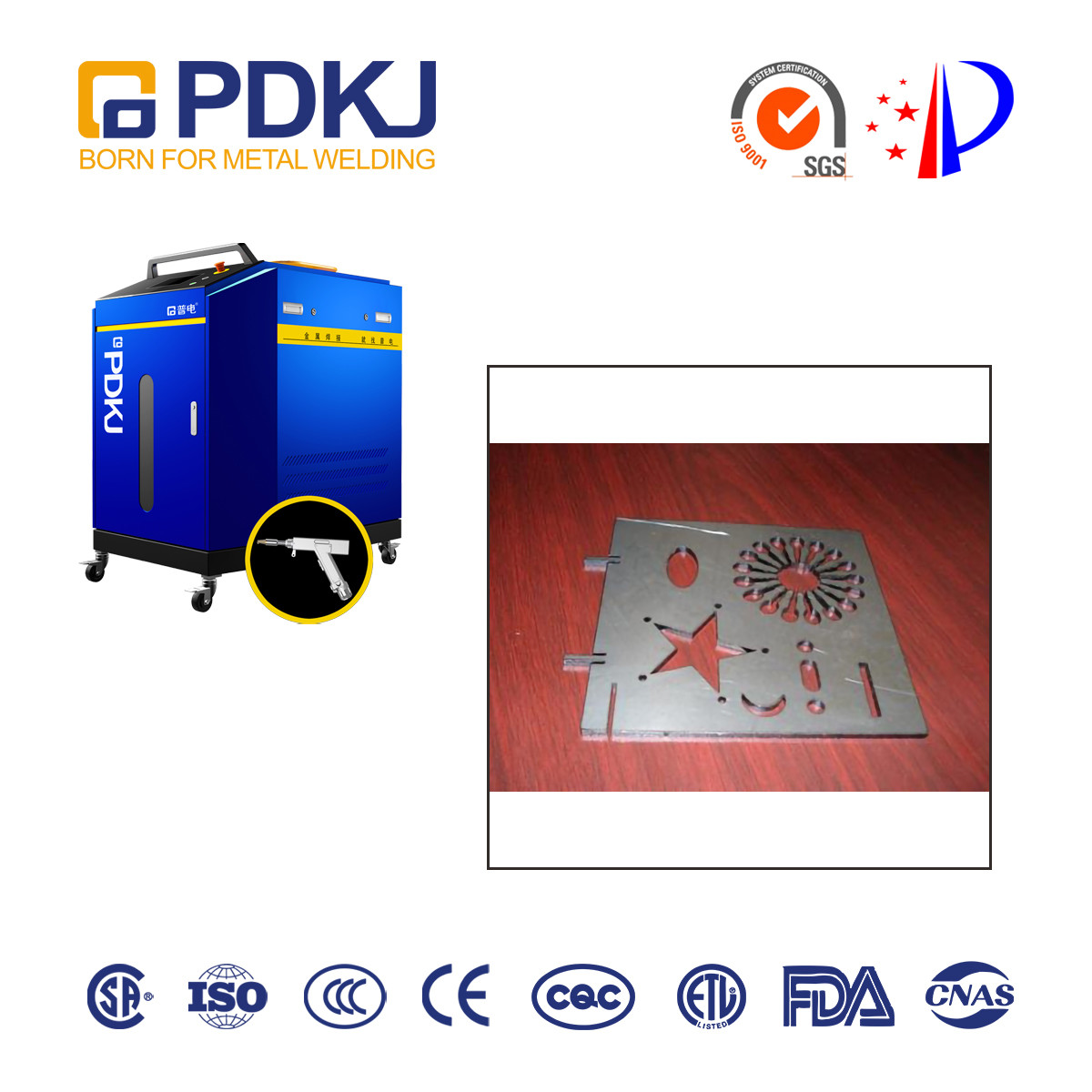 8 Inch Touch Screen Spot Laser Welding Machine 220V 1500W Laser Welder
