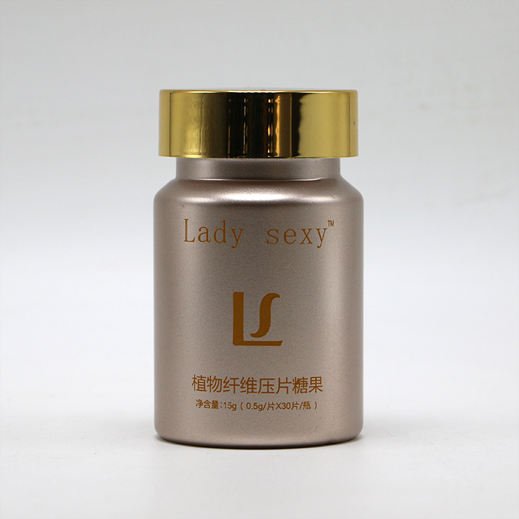 80cc PET Plastic Bottle Customized Color Vitamin Tablet Container with Screw/Twist Lids