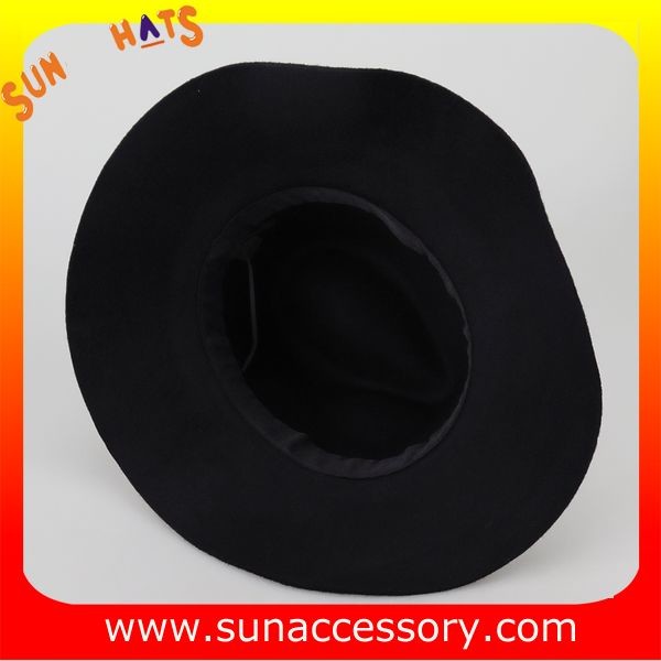 2043 Sun Accessory black wool felt winter mid brim ladies hats ,Shopping online hats and caps wholesaling