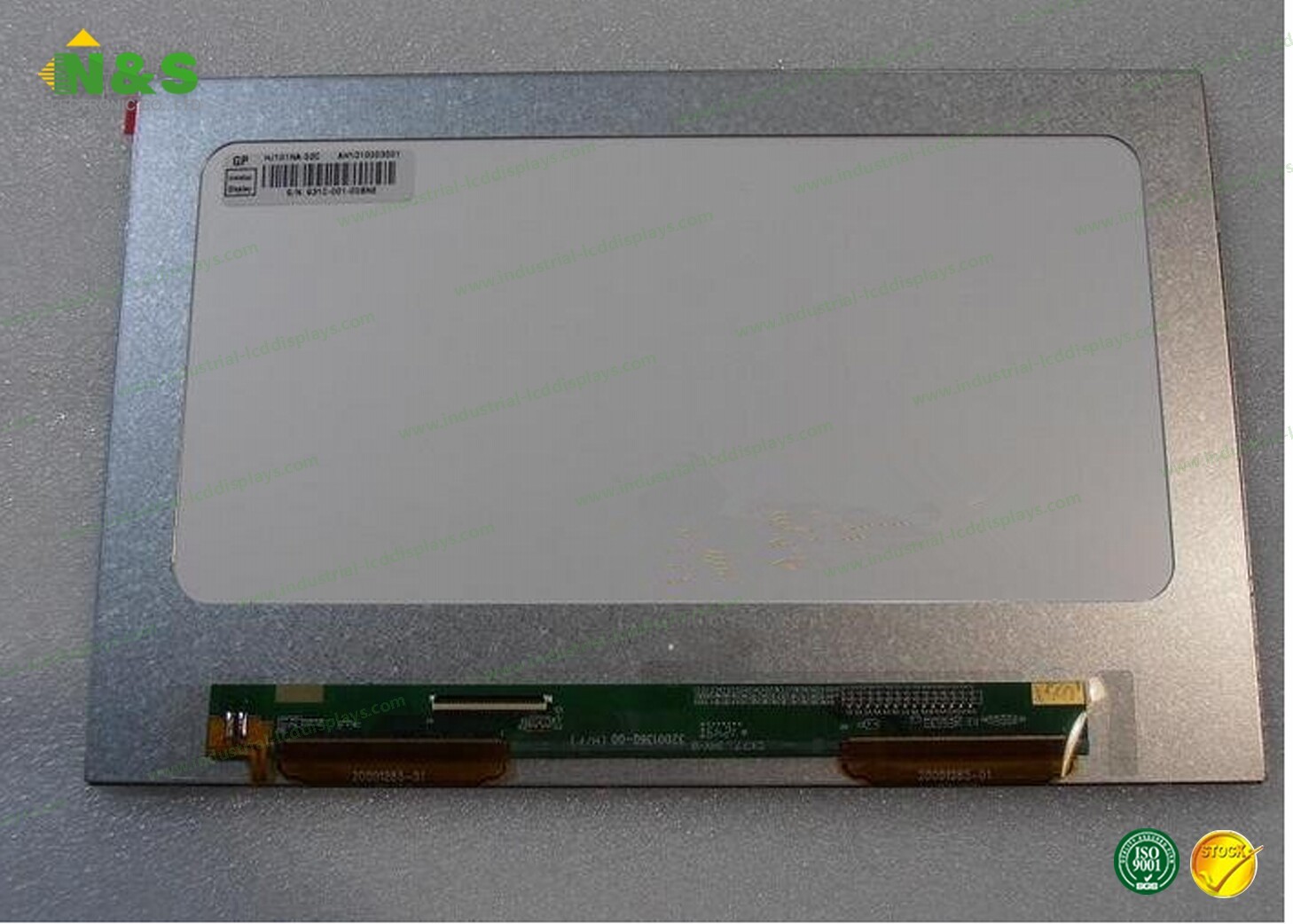 Low Power Consumption 10.1 Chimei LCD Display HJ101NA-02C For Advertising Application