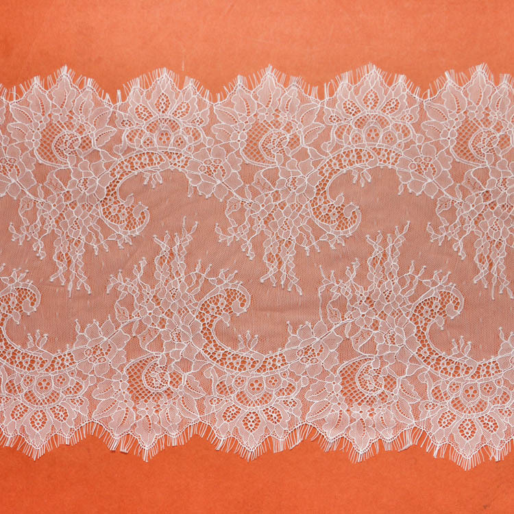 Good Quality Crochet Eyelash Lace Edge for Dress Double Side