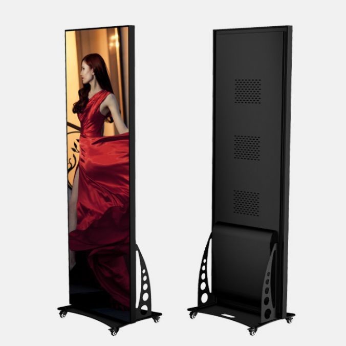 Indoor Led Poster Floor Standing Display Screen P1.5 P1.6 P1.8 P2.0 P2.5 P3
