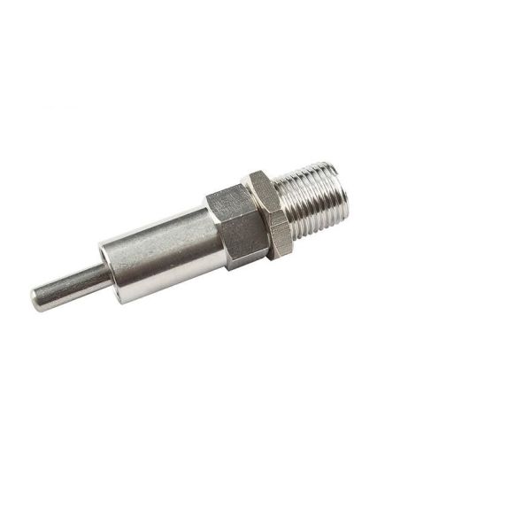 Durable Pig Feeding Equipment Stainless Steel Pig Nipple Drinker For Farm 1/2" 65mm QL122