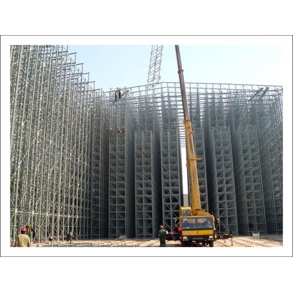 Steel Buildings Double Slopes Metal Framing Construction