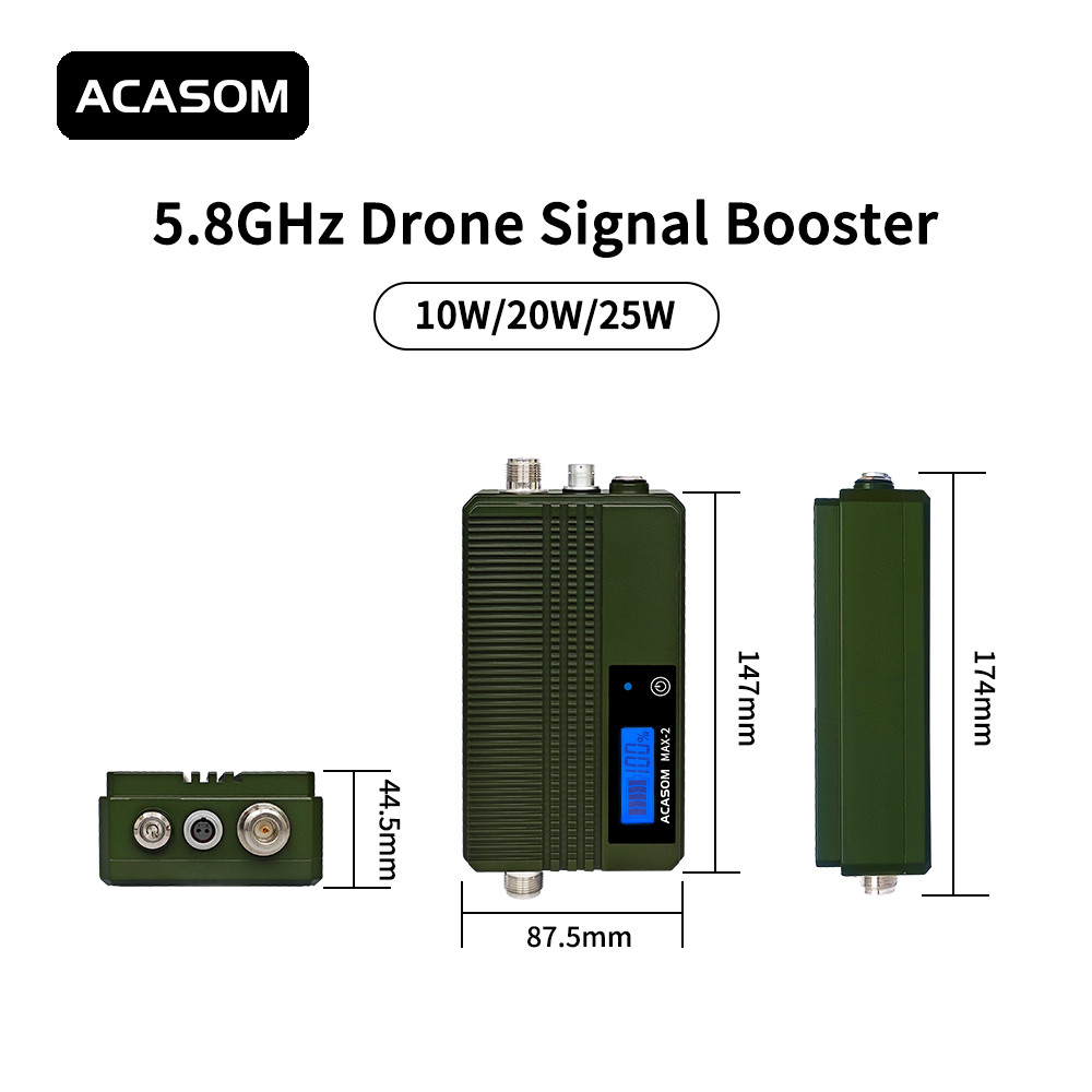 Anti Interference Compact 5.8 GHz Signal Booster Achieve Peak Performance