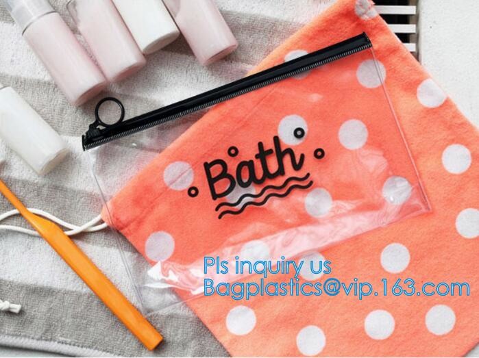 hook hanger zip lock plastic sock packaging bag, Slider Nylon Foldable Luxury Clothing Zip Lock Sealed Vacuum Compressio