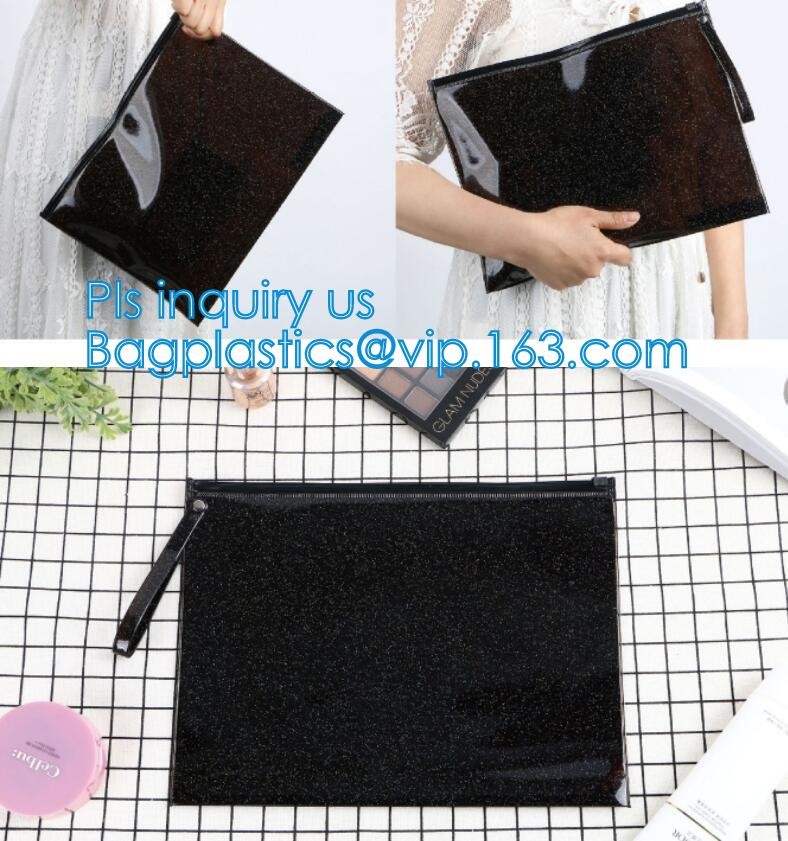 hook hanger zip lock plastic sock packaging bag, Slider Nylon Foldable Luxury Clothing Zip Lock Sealed Vacuum Compressio