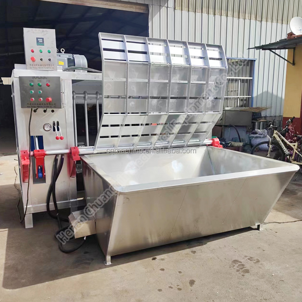Large Pig Slaughterhouse Equipment Pig Dehair Machine Pig Hair Removal Dehairing Machine For Pig Hair Removal Machine