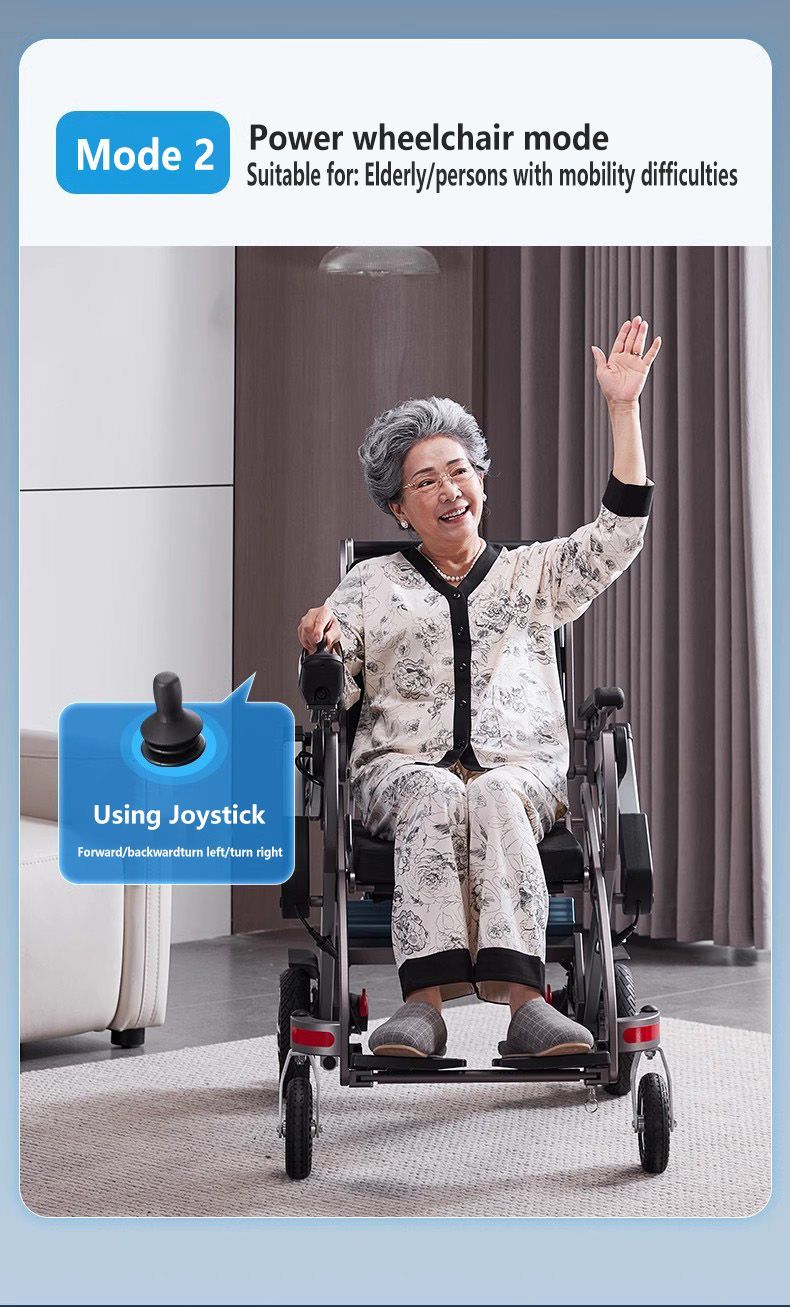 Multifunctional Electric Wheelchair for Assisted Walking and Recovery