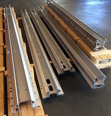Tunnel Drilling Feed Beam Aluminium Extruded Profiles