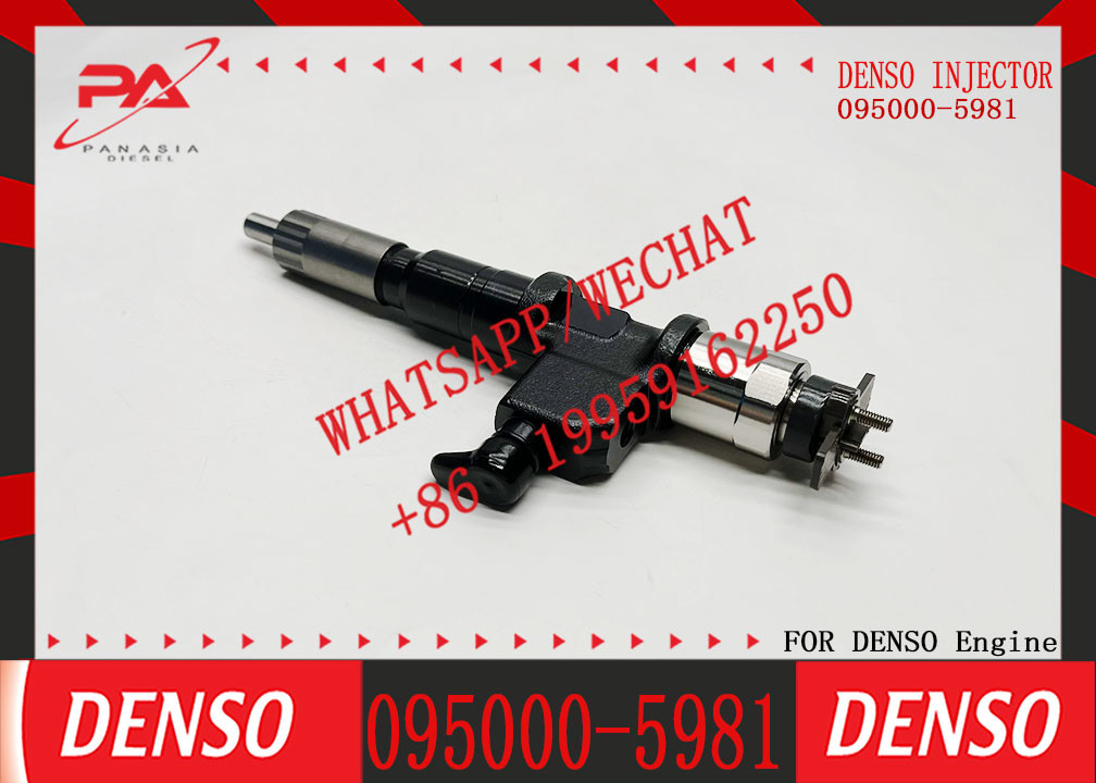 Diesel Common Rail Fuel Injector 095000-5981 095000-5984 095000-6300 8-97603099-1 095000-6301
