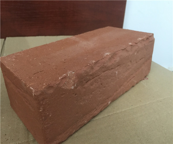 Red Solid Clay Brick With Antique Brick Face For House Building Wall Construction 210 x 100 x 65 mm